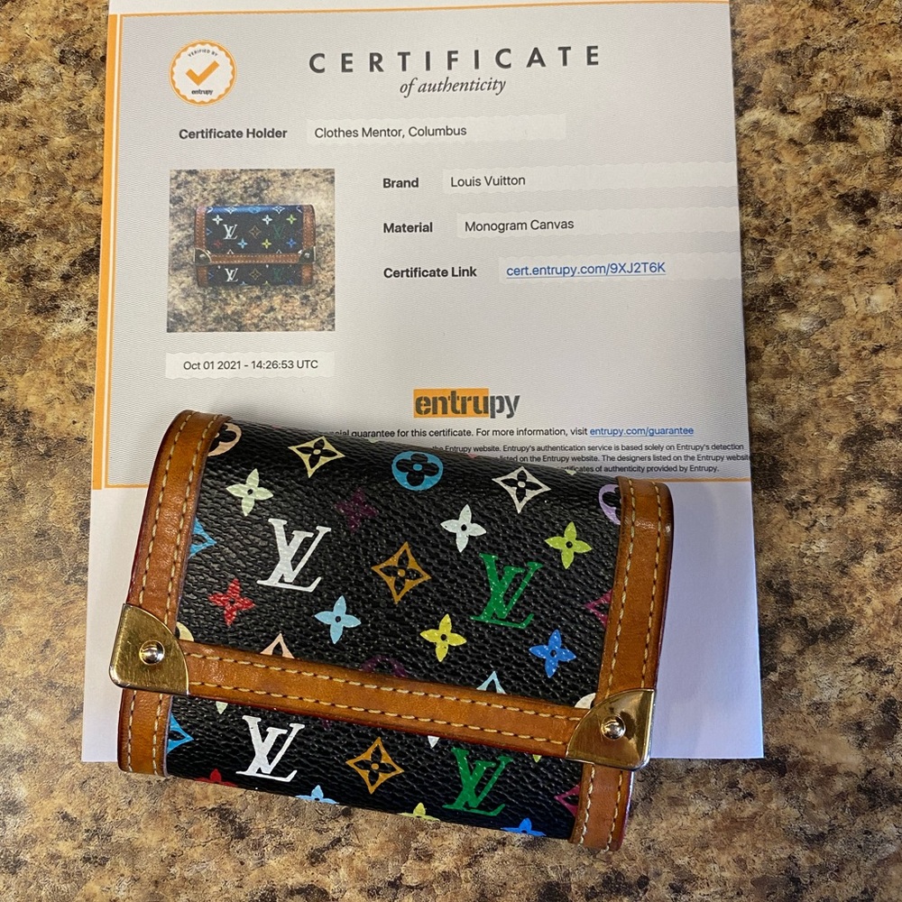 ***SOLD***Louis Vuitton Porte Monnaie Wallet